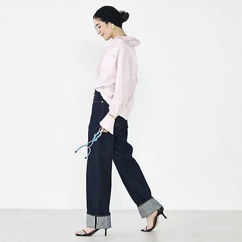 【リエミラー/Rie Miller】の【RM denim】45th limited editionロールアップストレーデニム(セルビッチ) 人気、トレンドファッション・服の通販 founy(ファニー) ファッション Fashion レディースファッション Fashion for Women 2026年 2026 チャーム Charm, Pendant デニム Denim, Jeans Material ポケット Pocket, Pocket Detail other-3|ID: prp329100004800230 ipo3291000000034826791