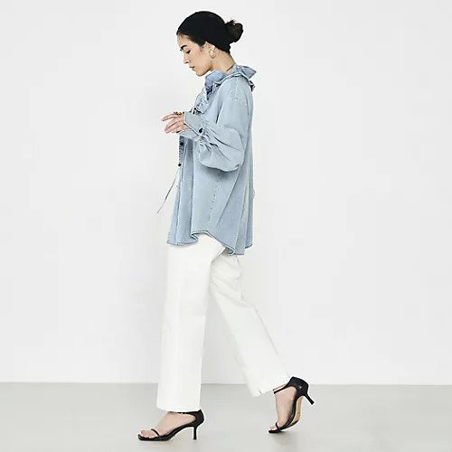 【リエミラー/Rie Miller】の【RM denim】スリットクロップドセンタープレスデニム 人気、トレンドファッション・服の通販 founy(ファニー) ファッション Fashion レディースファッション Fashion for Women 2026年 2026 おすすめ Recommended / Our Picks ジャケット Jacket, Outerwear スリット Slit, Slit Detail センター Center, Center Line ポケット Pocket, Pocket Detail other-3|ID: prp329100004800231 ipo3291000000034826798