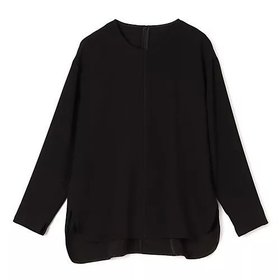 【プレインピープル/PLAIN PEOPLE】 バックサテンジョーゼットノーカラーブラウス人気、トレンドファッション・服の通販 founy(ファニー) ファッション Fashion レディースファッション Fashion for Women トップス・カットソー Cut & Sew Tops シャツ・ブラウス・オフィスカジュアル Elegant Blouses & Button-Ups バッグ Bags おすすめ Recommended / Our Picks ショート Short, Short Length セットアップ Set-Up, Coordinated Outfit セーター Sweater, Knitwear 定番 Standard, Basic Item 長袖 Long Sleeve, Full Sleeve |ID:prp329100004801356