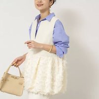 【ノーリーズソフィー/NOLLEY'S sophi】のフリンジジャガード切替ベスト 人気、トレンドファッション・服の通販 founy(ファニー) ファッション Fashion レディースファッション Fashion for Women アウター Coat / Outerwear Collection トップス・カットソー Cut & Sew Tops ベスト&ジレ / 重ね着スタイル Vests & Gilets 2026年 2026 コンビ Combo, Combination Style シンプル Simple, Minimal タートルネック Turtleneck, High Neck テーパード Tapered, Tapered Pants バルーン Balloon, Balloon Silhouette ベスト Vest, Waistcoat ホリデーシーズン Holiday Season エレガント 上品 Elegant 切替 Switching, Contrast Panel |ID:prp329100004801384
