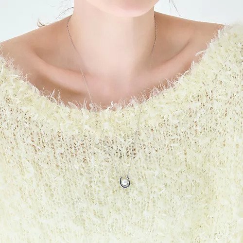 【フィービィー/phoebe】の【金属アレルギー対応】メタリックパールホースシューネックレス ステンレス/馬蹄/蹄鉄/ラッキーモチーフ/ギフト/プレゼント/大ぶり インテリア・キッズ・メンズ・レディースファッション・服の通販 founy(ファニー) ファッション Fashion レディースファッション Fashion for Women ジュエリー Jewelry ネックレス Necklaces & Pendants おすすめ Recommended / Our Picks アクセサリー Fashion Accessories ギフト プレゼント Gift / Present シンプル Simple, Minimal チェーン Chain, Chain Strap バランス Balance, Style Balance パール Pearl, Pearl Accent モチーフ Motif, Design Theme エレガント 上品 Elegant シルバー|ID: prp329100004801391 ipo3291000000034835998