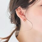 【フィービィー/phoebe】の【金属アレルギー対応】グロッシーミニホースシューピアス ステンレス/馬蹄/蹄鉄/ラッキーモチーフ/ギフト/プレゼント ゴールド|ID: prp329100004801394 ipo3291000000034836013