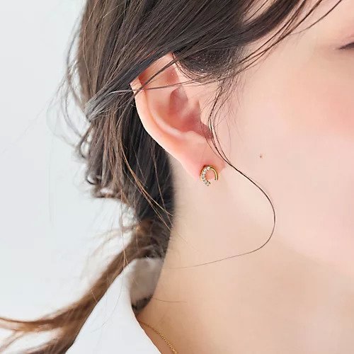 【フィービィー/phoebe】の【金属アレルギー対応】グロッシーミニホースシューピアス ステンレス/馬蹄/蹄鉄/ラッキーモチーフ/ギフト/プレゼント インテリア・キッズ・メンズ・レディースファッション・服の通販 founy(ファニー) ファッション Fashion レディースファッション Fashion for Women おすすめ Recommended / Our Picks アクセサリー Fashion Accessories ギフト プレゼント Gift / Present モチーフ Motif, Design Theme ゴールド|ID: prp329100004801394 ipo3291000000034836013