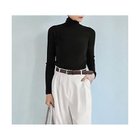 【スタイルデリ/STYLE DELI】のもっちりタートルリブニットトップス 人気、トレンドファッション・服の通販 founy(ファニー) ファッション Fashion レディースファッション Fashion for Women トップス・カットソー Cut & Sew Tops ニット Knit Tops & Sweaters イエロー Yellow インナー Innerwear カットソー Cut and Sewn Top シンプル Simple, Minimal ストレート Straight, Straight Cut スリット Slit, Slit Detail タートル Turtleneck, Turtle Collar タートルネック Turtleneck, High Neck 定番 Standard, Basic Item なめらか Smooth, Silky Texture 長袖 Long Sleeve, Full Sleeve フィット Fit, Slim Fit フォルム Silhouette, Form ベーシック Basic, Essential メランジ Melange, Mixed Yarn thumbnail ブラック|ID: prp329100004802745 ipo3291000000034845306