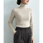 【スタイルデリ/STYLE DELI】のもっちりタートルリブニットトップス 人気、トレンドファッション・服の通販 founy(ファニー) ファッション Fashion レディースファッション Fashion for Women トップス・カットソー Cut & Sew Tops ニット Knit Tops & Sweaters イエロー Yellow インナー Innerwear カットソー Cut and Sewn Top シンプル Simple, Minimal ストレート Straight, Straight Cut スリット Slit, Slit Detail タートル Turtleneck, Turtle Collar タートルネック Turtleneck, High Neck 定番 Standard, Basic Item なめらか Smooth, Silky Texture 長袖 Long Sleeve, Full Sleeve フィット Fit, Slim Fit フォルム Silhouette, Form ベーシック Basic, Essential メランジ Melange, Mixed Yarn thumbnail オートミール|ID: prp329100004802745 ipo3291000000034845310