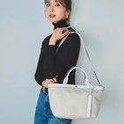 【トプカピ/TOPKAPI】の【Breath TOPKAPI】FLOAT フロート ナイロン ミニ トートバッグ 軽量 / 撥水 ホワイト|ID: prp329100004804962 ipo3291000000034863441