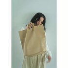 【マージュール/marjour】のMINIMAL LEATHER TOTE BAG BEIGE|ID: prp329100004805058 ipo3291000000034865708