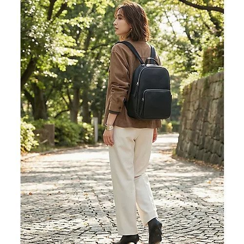 【スタイルデリ/STYLE DELI】の【DELI by】ソフトリアルレザーバックパック 人気、トレンドファッション・服の通販 founy(ファニー) ファッション Fashion レディースファッション Fashion for Women バッグ Bags シンプル Simple, Minimal ポケット Pocket, Pocket Detail リュック Backpack, Rucksack 旅行 Travel エレガント 上品 Elegant ビジネス 仕事 通勤 Business / Work / Commuting other-2|ID: prp329100004805059 ipo3291000000034865797