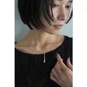 【マージュール/marjour】 PEARL NECK CUFF人気、トレンドファッション・服の通販 founy(ファニー) ファッション Fashion レディースファッション Fashion for Women おすすめ Recommended / Our Picks なめらか Smooth, Silky Texture シンプル Simple, Minimal ネックレス Necklace, Pendant Necklace パール Pearl, Pearl Accent 夏 Summer |ID:prp329100004805079