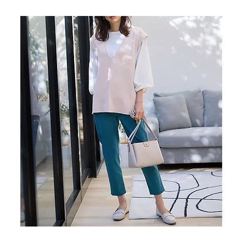 【エニー/ANY】のVネックニットベスト 人気、トレンドファッション・服の通販 founy(ファニー) ファッション Fashion レディースファッション Fashion for Women アウター Coat / Outerwear Collection トップス・カットソー Cut & Sew Tops ニット Knit Tops & Sweaters ベスト&ジレ / 重ね着スタイル Vests & Gilets Vネックトップス V-Neck Tops / V-Cut Neckline Shirts インナー Innerwear カットソー Cut and Sewn Top ストレッチ Stretch, Stretchy Fabric スリット Slit, Slit Detail デニム Denim, Jeans Material ベスト Vest, Waistcoat ミラノリブ Milano Rib, Milano Stitch エレガント 上品 Elegant other-3|ID: prp329100004806088 ipo3291000000034875018