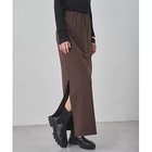 【ウィムガゼット/Whim Gazette】のストレッチジャージスカート ブラウン|ID: prp329100004806089 ipo3291000000034875040