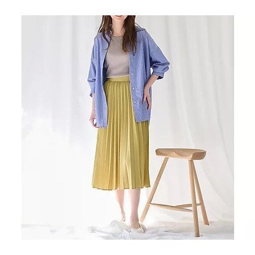 【エニー/ANY】の【ウエストゴム】リネンライクエアーヴィンテージ プリーツスカート 人気、トレンドファッション・服の通販 founy(ファニー) ファッション Fashion レディースファッション Fashion for Women スカート Skirts プリーツスカート / 上品フェミニンスタイル Pleated Skirts セットアップ Set-Up, Coordinated Outfit フレア Flare, Flared プリーツ Pleats, Pleated リネン Linen, Linen Fabric other-1|ID: prp329100004806092 ipo3291000000034875050