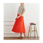 【エニー/ANY】の【ウエストゴム】リネンライクエアーヴィンテージ プリーツスカート オレンジ|ID: prp329100004806092 ipo3291000000034875054