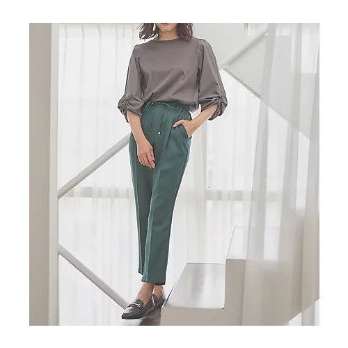 【エニー/ANY】の【セットアップ対応/ウエストゴム】イージィケア美脚テーパードパンツ 人気、トレンドファッション・服の通販 founy(ファニー) ファッション Fashion レディースファッション Fashion for Women セットアップ Matching Sets レディースパンツ・ボトムス Pants & Trousers / Bottoms セットアップ Set-Up, Coordinated Outfit センター Center, Center Line フラット Flat, Flat Shoes ワイド Wide, Wide Fit ビジネス 仕事 通勤 Business / Work / Commuting other-2|ID: prp329100004806116 ipo3291000000034875286