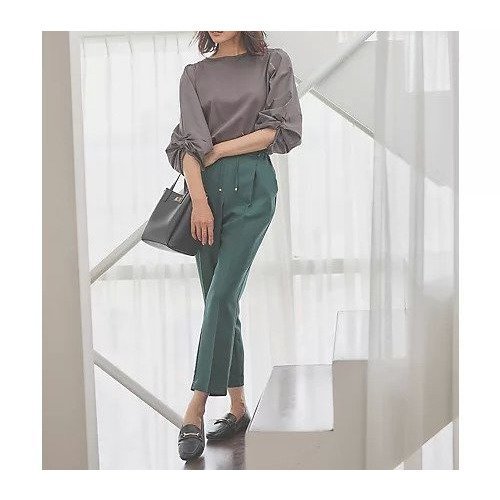 【エニー/ANY】の【セットアップ対応/ウエストゴム】イージィケア美脚テーパードパンツ 人気、トレンドファッション・服の通販 founy(ファニー) ファッション Fashion レディースファッション Fashion for Women セットアップ Matching Sets レディースパンツ・ボトムス Pants & Trousers / Bottoms セットアップ Set-Up, Coordinated Outfit センター Center, Center Line フラット Flat, Flat Shoes ワイド Wide, Wide Fit ビジネス 仕事 通勤 Business / Work / Commuting other-3|ID: prp329100004806116 ipo3291000000034875287