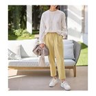 【エニー/ANY】の【ウエストゴム/ストレッチ/セットアップ可】イージィケアストレッチテーパードパンツ 人気、トレンドファッション・服の通販 founy(ファニー) ファッション Fashion レディースファッション Fashion for Women セットアップ Matching Sets レディースパンツ・ボトムス Pants & Trousers / Bottoms ストレッチ Stretch, Stretchy Fabric セットアップ Set-Up, Coordinated Outfit セレモニー Ceremony フラット Flat, Flat Shoes ビジネス 仕事 通勤 Business / Work / Commuting thumbnail イエロー|ID: prp329100004806120 ipo3291000000034875330
