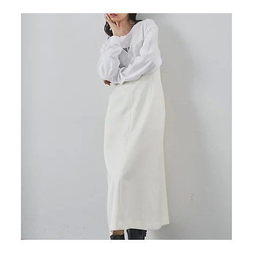 【ウィムガゼット/Whim Gazette】のダブルサテンワンピース インテリア・キッズ・メンズ・レディースファッション・服の通販 founy(ファニー) ファッション Fashion レディースファッション Fashion for Women ワンピース Dresses インナー Innerwear スマート Smart, Elegant タートル Turtleneck, Turtle Collar フォルム Silhouette, Form エレガント 上品 Elegant 2025年 2025 2025-2026秋冬・A/W Autumn/Winter 2025–26 AW25–26 オフホワイト|ID: prp329100004806128 ipo3291000000034875397