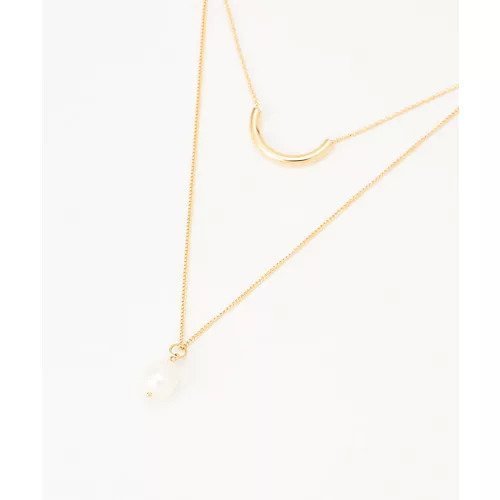 【エニー/ANY】のモチーフレイヤード風ネックレス インテリア・キッズ・メンズ・レディースファッション・服の通販 founy(ファニー) https://founy.com/ ファッション Fashion レディースファッション Fashion for Women ジュエリー Jewelry ネックレス Necklaces & Pendants カットソー Cut and Sewn Top コイン Coin, Coin Design シンプル Simple, Minimal セレモニー Ceremony ネックレス Necklace, Pendant Necklace パール Pearl, Pearl Accent メタル Metal, Metal Parts |ID: prp329100004806137 ipo3291000000034875478