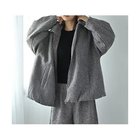 【スタイルデリ/STYLE DELI】の【BLK001】カールシャギーバルーンジャケット 人気、トレンドファッション・服の通販 founy(ファニー) ファッション Fashion レディースファッション Fashion for Women アウター Coat / Outerwear Collection レディースジャケット・軽アウター Jackets 春 Spring 秋 Autumn ショート Short, Short Length バランス Balance, Style Balance フレア Flare, Flared ベーシック Basic, Essential ポケット Pocket, Pocket Detail ワイド Wide, Wide Fit 冬 Winter / This Winter おすすめ Recommended / Our Picks thumbnail チャコール|ID: prp329100004806255 ipo3291000000034876177