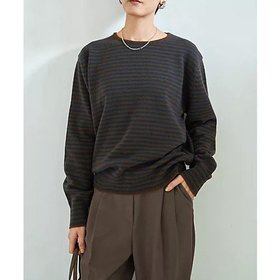 【スタイルデリ/STYLE DELI】 【LUXE】カラーボーダーウールニット人気、トレンドファッション・服の通販 founy(ファニー) ファッション Fashion レディースファッション Fashion for Women トップス・カットソー Cut & Sew Tops ニット Knit Tops & Sweaters カットソー Cut and Sewn Top サロペット Overalls, Salopette シンプル Simple, Minimal ジャケット Jacket, Outerwear ストレート Straight, Straight Cut スリット Slit, Slit Detail トリミング Trimming, Decorative Edge 長袖 Long Sleeve, Full Sleeve パープル Purple, Violet ボーダー Border, Stripe ミックス Mix, Mixed Style ミドル Middle Length, Mid Height 無地 Plain, Solid Color エレガント 上品 Elegant |ID:prp329100004807416