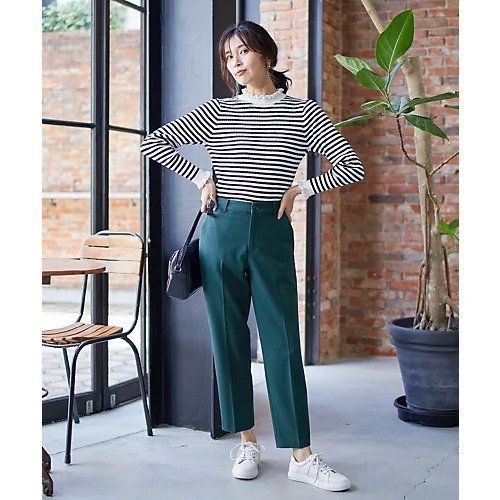 【エニー/ANY】の【ウエストゴム/ストレッチ/裏起毛】シークレットウォーム テーパードパンツ インテリア・キッズ・メンズ・レディースファッション・服の通販 founy(ファニー) ファッション Fashion レディースファッション Fashion for Women パンツ Pants & Trousers くるぶし Ankle-Length ストレッチ Stretch, Stretchy Fabric センター Center, Center Line ピーチ Peach, Soft Touch ポケット Pocket, Pocket Detail ミックス Mix, Mixed Style 楽ちん Easy Fit, Comfortable ワイド Wide, Wide Fit ピーコックグリーン|ID: prp329100004807427 ipo3291000000034885456