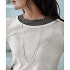 【スタイルデリ/STYLE DELI】のベーシック2連ロングネックレス シルバー|ID: prp329100004807439 ipo3291000000034885538