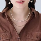 【フィービィー/phoebe】の2wayダブルラインパールチェーンネックレス 人気、トレンドファッション・服の通販 founy(ファニー) ファッション Fashion レディースファッション Fashion for Women ジュエリー Jewelry ネックレス Necklaces & Pendants エレガント 上品 Elegant シンプル Simple, Minimal チェーン Chain, Chain Strap ネックレス Necklace, Pendant Necklace パール Pearl, Pearl Accent thumbnail ホワイト|ID: prp329100004807441 ipo3291000000034885550