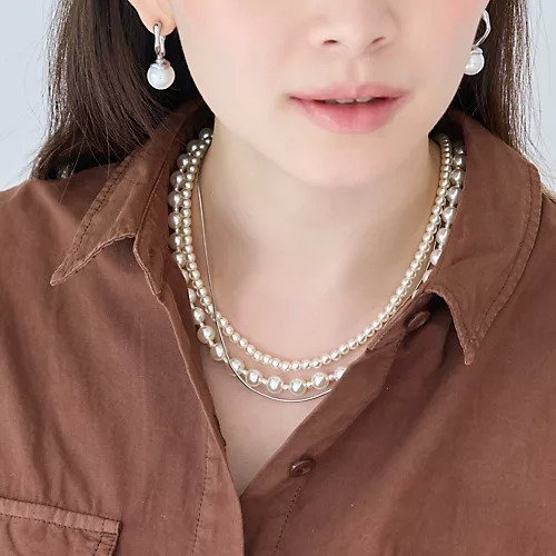 【フィービィー/phoebe】の3連ハンサムパールチェーンネックレス インテリア・キッズ・メンズ・レディースファッション・服の通販 founy(ファニー) https://founy.com/ ファッション Fashion レディースファッション Fashion for Women ジュエリー Jewelry ネックレス Necklaces & Pendants オケージョン Occasion Wear シルバー Silver, Metallic Silver シンプル Simple, Minimal スタイリッシュ Stylish, Fashionable チェーン Chain, Chain Strap ネックレス Necklace, Pendant Necklace パール Pearl, Pearl Accent モダン Modern, Contemporary |ID: prp329100004807445 ipo3291000000034885572