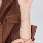 【フィービィー/phoebe】のスリムチェーンパールスライドブレスレット ゴールド|ID: prp329100004807455 ipo3291000000034885637