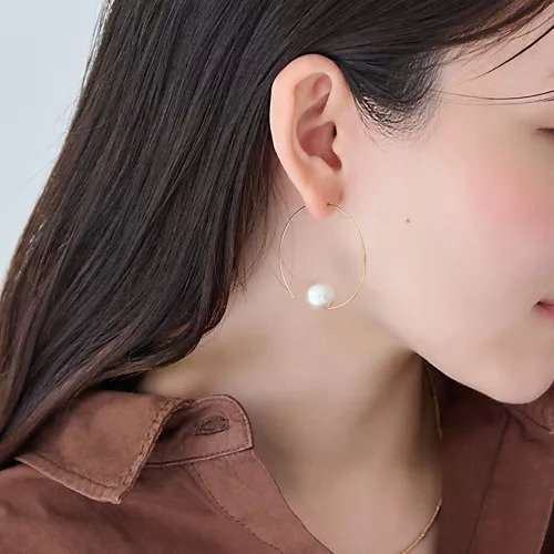 【フィービィー/phoebe】の【金属アレルギー対応】ビッグサークルパールピアス/ニッケルフリー/大ぶり/存在感◎/主役級 人気、トレンドファッション・服の通販 founy(ファニー) ファッション Fashion レディースファッション Fashion for Women クラシック Classic, Timeless Style パール Pearl, Pearl Accent フープ Hoop, Hoop Earrings モダン Modern, Contemporary モチーフ Motif, Design Theme エレガント 上品 Elegant other-2|ID: prp329100004807459 ipo3291000000034885665