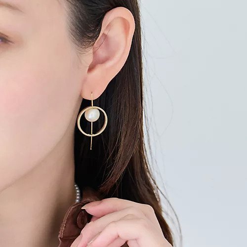 【フィービィー/phoebe】の【金属アレルギー対応】モーションリングパールピアス/ニッケルフリー/大ぶり/存在感◎/主役級 インテリア・キッズ・メンズ・レディースファッション・服の通販 founy(ファニー) https://founy.com/ ファッション Fashion レディースファッション Fashion for Women ジュエリー Jewelry ファッションリング Fashion Rings エレガント 上品 Elegant サークル Circle, Round Design トレンド Trend, Trending Now パール Pearl, Pearl Accent ビッグ Big, Oversized モダン Modern, Contemporary モチーフ Motif, Design Theme |ID: prp329100004807460 ipo3291000000034885673