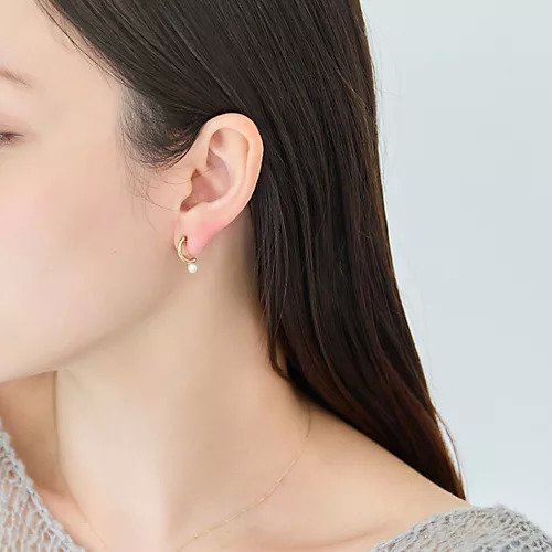 【フィービィー/phoebe】の【痛くないシリーズ/金属アレルギー対応】ソロパールフープライトフィットイヤリング/ニッケルフリー 人気、トレンドファッション・服の通販 founy(ファニー) ファッション Fashion レディースファッション Fashion for Women ジュエリー Jewelry ファッションリング Fashion Rings イヤリング・フープ・ドロップタイプ Hoop, Drop & Clip Earrings イヤリング Earrings シンプル Simple, Minimal パール Pearl, Pearl Accent フープ Hoop, Hoop Earrings モチーフ Motif, Design Theme エレガント 上品 Elegant 軽量 Lightweight, Ultra Light other-2|ID: prp329100004807471 ipo3291000000034885753