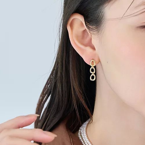 【フィービィー/phoebe】の【痛くないシリーズ/金属アレルギー対応】ボールドチェーンライトフィットイヤリング/ニッケルフリー インテリア・キッズ・メンズ・レディースファッション・服の通販 founy(ファニー) ファッション Fashion レディースファッション Fashion for Women ジュエリー Jewelry ファッションリング Fashion Rings イヤリング・フープ・ドロップタイプ Hoop, Drop & Clip Earrings イヤリング Earrings スタイリッシュ Stylish, Fashionable メタル Metal, Metal Parts モチーフ Motif, Design Theme 軽量 Lightweight, Ultra Light ゴールド|ID: prp329100004807472 ipo3291000000034885764