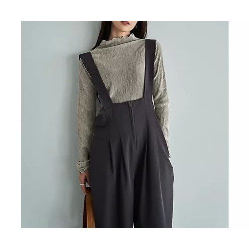 【スタイルデリ/STYLE DELI】の楊柳ベロア端っこメロウトップス インテリア・キッズ・メンズ・レディースファッション・服の通販 founy(ファニー) ファッション Fashion レディースファッション Fashion for Women トップス・カットソー Cut & Sew Tops ベロアトップス Velour Tops / Velvet-Look Items イエロー Yellow インナー Innerwear エアリー Airy Texture カットソー Cut and Sewn Top カーディガン Cardigan, Knitwear サロペット Overalls, Salopette シンプル Simple, Minimal ジャケット Jacket, Outerwear ストレート Straight, Straight Cut スリット Slit, Slit Detail トレンド Trend, Trending Now 定番 Standard, Basic Item 長袖 Long Sleeve, Full Sleeve フォルム Silhouette, Form ベロア Velour, Soft Velvet ボトルネック Bottle Neck, Mock Neck A/W・秋冬 Autumn/Winter グレージュ|ID: prp329100004807643 ipo3291000000035441634