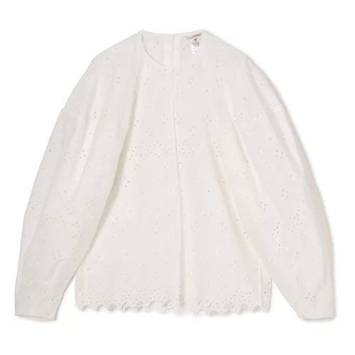 【ブラミンク/BLAMINK】のBK R CO EMB VLM/SLV インテリア・キッズ・メンズ・レディースファッション・服の通販 founy(ファニー) 　ファッション　Fashion　レディースファッション　Fashion for Women　デニム　Denim, Jeans Material　バランス　Balance, Style Balance　フェミニン　Feminine, Girly　WHITE|ID: prp329100004808668 ipo3291000000035605867