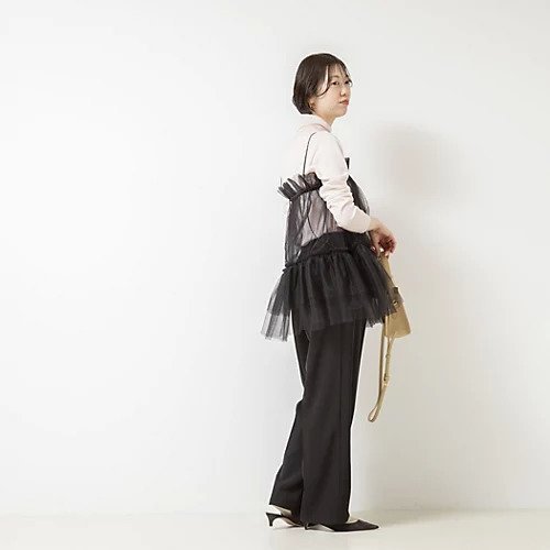 【ノーリーズソフィー/NOLLEY'S sophi】のウォッシャブルチュール2WAYブラウス 人気、トレンドファッション・服の通販 founy(ファニー) ファッション Fashion レディースファッション Fashion for Women トップス・カットソー Cut & Sew Tops シャツ・ブラウス・オフィスカジュアル Elegant Blouses & Button-Ups 2026年 2026 おすすめ Recommended / Our Picks キャミソール Camisole, Spaghetti Strap Top ギャザー Gathered, Ruffled チュール Tulip, Tulip Motif トレンド Trend, Trending Now other-3|ID: prp329100004809909 ipo3291000000034908544