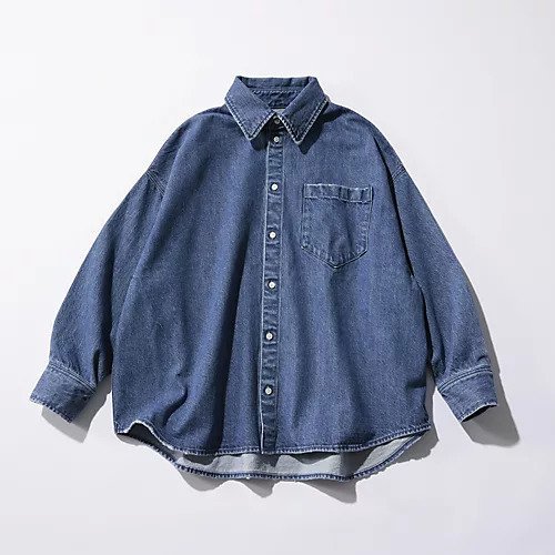 【アッパー ハイツ/upper hights】の【樋口かほりさん別注】THE MOSS (OVER SHIRTS) 人気、トレンドファッション・服の通販 founy(ファニー) ファッション Fashion レディースファッション Fashion for Women トップス・カットソー Cut & Sew Tops シャツ・ブラウス・オフィスカジュアル Elegant Blouses & Button-Ups インナー Innerwear セットアップ Set-Up, Coordinated Outfit タートルネック Turtleneck, High Neck デニム Denim, Jeans Material ポケット Pocket, Pocket Detail 別注 Limited Edition, Custom Order 洗える Machine Washable other-1|ID: prp329100004809937 ipo3291000000034909254