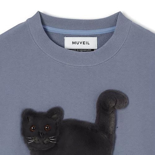 【ミュベール/MUVEIL】のネコ裏毛裏毛プルオーバー 人気、トレンドファッション・服の通販 founy(ファニー) ファッション Fashion レディースファッション Fashion for Women トップス・カットソー Cut & Sew Tops カジュアルプルオーバー・ニットトップス Pullovers & Knit Tops / Casual Pullovers スパンコール Sequins, Sequin Embellishment ネコ Cat, Feline Motif 洗える Machine Washable other-3|ID: prp329100004809964 ipo3291000000034910188