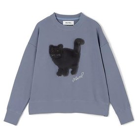 【ミュベール/MUVEIL】のネコ裏毛裏毛プルオーバー 人気、トレンドファッション・服の通販 founy(ファニー) ファッション Fashion レディースファッション Fashion for Women トップス・カットソー Cut & Sew Tops カジュアルプルオーバー・ニットトップス Pullovers & Knit Tops / Casual Pullovers スパンコール Sequins, Sequin Embellishment ネコ Cat, Feline Motif 洗える Machine Washable |ID:prp329100004809964