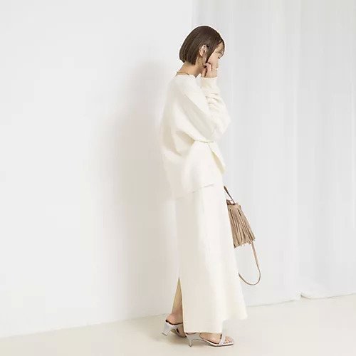 【ノーリーズ/NOLLEY'S】の《手洗い可能》《セットアップ対応》スウェットライク2WAYニットスカート 人気、トレンドファッション・服の通販 founy(ファニー) 　ファッション　Fashion　レディースファッション　Fashion for Women　セットアップ　Matching Sets　スカート・ミニ/ミディ/マキシ　Skirts / Mini, Midi & Maxi Skirts　2026年　2026　おすすめ　Recommended / Our Picks　コンパクト　Compact, Small Size　スリット　Slit, Slit Detail　セットアップ　Set-Up, Coordinated Outfit　エレガント 上品　Elegant　other-2|ID: prp329100004809980 ipo3291000000034910504