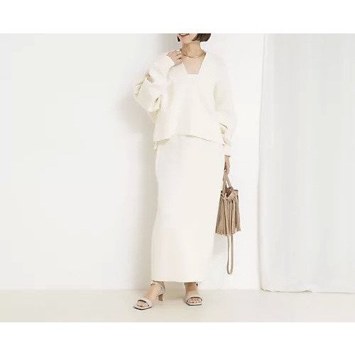 【ノーリーズ/NOLLEY'S】の《手洗い可能》《セットアップ対応》スウェットライク2WAYニットスカート 人気、トレンドファッション・服の通販 founy(ファニー) 　ファッション　Fashion　レディースファッション　Fashion for Women　セットアップ　Matching Sets　スカート・ミニ/ミディ/マキシ　Skirts / Mini, Midi & Maxi Skirts　2026年　2026　おすすめ　Recommended / Our Picks　コンパクト　Compact, Small Size　スリット　Slit, Slit Detail　セットアップ　Set-Up, Coordinated Outfit　エレガント 上品　Elegant　other-3|ID: prp329100004809980 ipo3291000000034910506