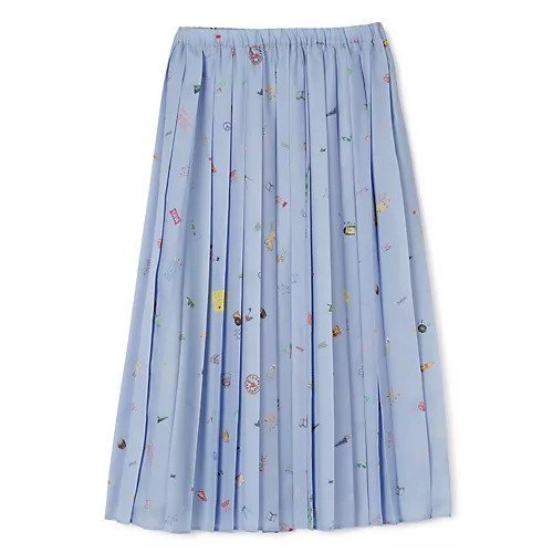 【ミュベール/MUVEIL】の落書きプリントプリーツスカート インテリア・キッズ・メンズ・レディースファッション・服の通販 founy(ファニー) https://founy.com/ ファッション Fashion レディースファッション Fashion for Women スカート Skirts プリーツスカート / 上品フェミニンスタイル Pleated Skirts 2026年 2026 カラフル Colorful Design フェミニン Feminine, Girly プリント Print, Printed Pattern プリーツ Pleats, Pleated |ID: prp329100004809981 ipo3291000000034910511