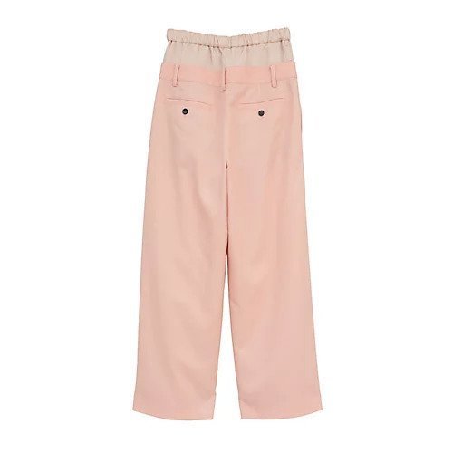 【クラネ/CLANE】のW WAIST WIDE SLACKS 人気、トレンドファッション・服の通販 founy(ファニー) ファッション Fashion レディースファッション Fashion for Women インナー Innerwear ドッキング Docking, Mixed Material ドローストリング Drawstring, Pull Cord エレガント 上品 Elegant other-3|ID: prp329100004809986 ipo3291000000034910667