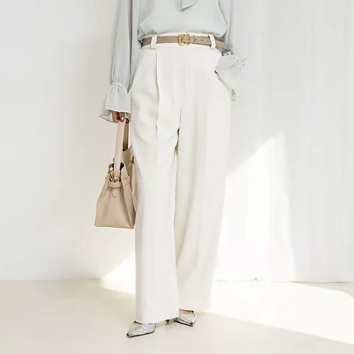 【ノーリーズ/NOLLEY'S】のウォッシャブルドライツイルワイドパンツ インテリア・キッズ・メンズ・レディースファッション・服の通販 founy(ファニー) ファッション Fashion レディースファッション Fashion for Women パンツ Pants & Trousers 2026年 2026 ストレッチ Stretch, Stretchy Fabric プレーン Plain, Simple ワイド Wide, Wide Fit ホワイト|ID: prp329100004809989 ipo3291000000034910728