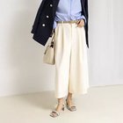 【ノーリーズ/NOLLEY'S】のウォッシャブルクロップドワイドツイルパンツ 人気、トレンドファッション・服の通販 founy(ファニー) ファッション Fashion レディースファッション Fashion for Women パンツ Pants & Trousers 2026年 2026 ジャケット Jacket, Outerwear トレンド Trend, Trending Now エレガント 上品 Elegant thumbnail ホワイト|ID: prp329100004809990 ipo3291000000034910738