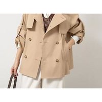 【ノーリーズ/NOLLEY'S】のNMPウォッシャブルショートトレンチコート 人気、トレンドファッション・服の通販 founy(ファニー) ファッション Fashion レディースファッション Fashion for Women アウター Coat / Outerwear Collection コート・ロングコート・ピーコート Long Coats, Peacoats & More トレンチコート / 春秋の定番アウター Trench Coats ヴィンテージ Vintage Style 春 Spring 吸水 Absorbent, Quick-Dry ショート Short, Short Length スタンド Stand Collar, Upright Stand ダッフルコート Duffle Coat, Toggle Coat トレンチ Trench, Trench Coat 定番 Standard, Basic Item ロング Long, Long-Length S/S・春夏 SS, Spring/Summer, Warm Season 日本製 Made In Japan 夏 Summer 2026年 2026 |ID:prp329100004810003