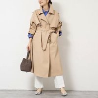 【ノーリーズ/NOLLEY'S】のNMPウォッシャブルロングトレンチコート 人気、トレンドファッション・服の通販 founy(ファニー) ファッション Fashion レディースファッション Fashion for Women アウター Coat / Outerwear Collection コート・ロングコート・ピーコート Long Coats, Peacoats & More トレンチコート / 春秋の定番アウター Trench Coats ヴィンテージ Vintage Style 春 Spring 吸水 Absorbent, Quick-Dry ダッフルコート Duffle Coat, Toggle Coat 定番 Standard, Basic Item パターン Pattern, Design Print モダン Modern, Contemporary ロング Long, Long-Length 日本製 Made In Japan 2026年 2026 |ID:prp329100004810007