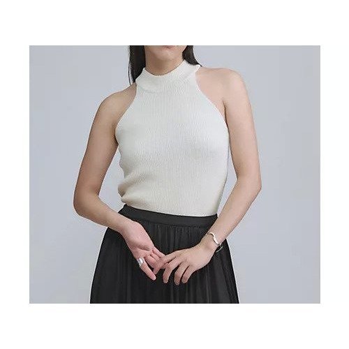 【カオス/Chaos】のロウシルクホルターニットタンク 人気、トレンドファッション・服の通販 founy(ファニー) 　ファッション　Fashion　レディースファッション　Fashion for Women　トップス・カットソー　Cut & Sew Tops　ニット　Knit Tops & Sweaters　おすすめ　Recommended / Our Picks　カーディガン　Cardigan, Knitwear　コンパクト　Compact, Small Size　タンク　Tank Top, Sleeveless Top　 other-1|ID: prp329100004810918 ipo3291000000034920493