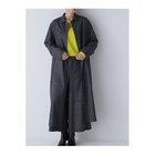 【ヒューマンウーマン/HUMAN WOMAN】のセミ梳毛ツイルワンピース ネイビー|ID: prp329100004810942 ipo3291000000034920720