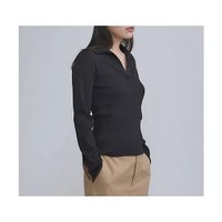 【カオス/Chaos】のエレルニットポロプルオーバー 人気、トレンドファッション・服の通販 founy(ファニー) ファッション Fashion レディースファッション Fashion for Women トップス・カットソー Cut & Sew Tops ニット Knit Tops & Sweaters カジュアルプルオーバー・ニットトップス Pullovers & Knit Tops / Casual Pullovers コンパクト Compact, Small Size ポロシャツ Polo Shirt, Collared Tee エレガント 上品 Elegant |ID:prp329100004810964